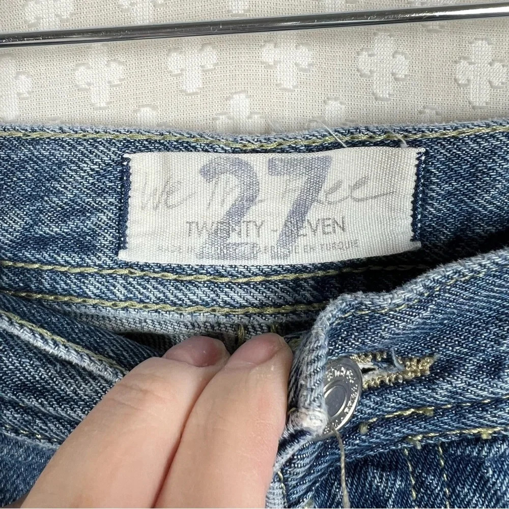 Free People We The Free Maggie‎ Straight High Rise Jeans - Picture 4 of 6
